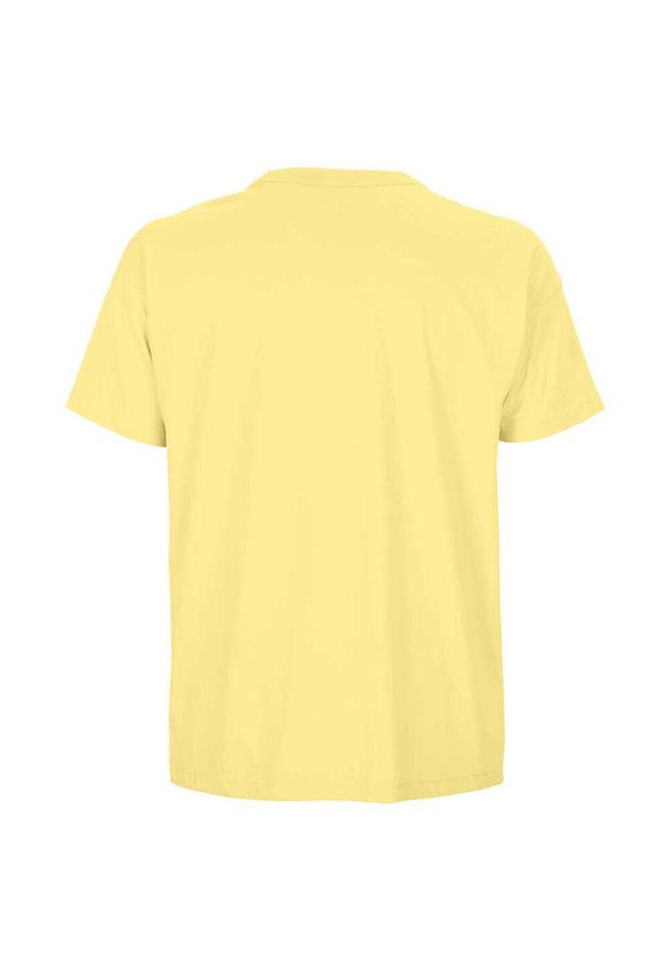 SOL'S - Męska Koszulka Boxy Oversize. Kolor: żółty
