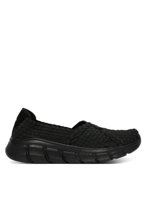 skechers - Skechers Baleriny Bobs B Flex 117323/BBK Czarny. Kolor: czarny. Materiał: materiał