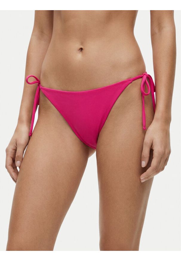 Guess Dół od bikini E6GO27 KF442 Różowy. Kolor: różowy. Materiał: syntetyk