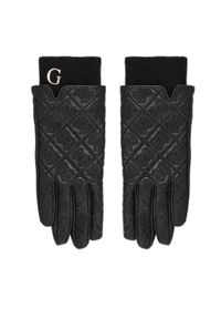 Guess Rękawiczki Damskie AW5402 POL02 Czarny. Kolor: czarny. Materiał: skóra #1