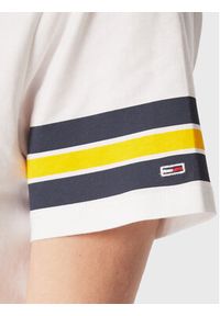 Tommy Jeans T-Shirt Collegiate DW0DW14906 Biały Relaxed Fit. Kolor: biały. Materiał: bawełna #2