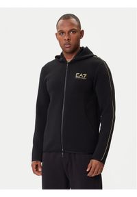 EA7 Emporio Armani Bluza 7M000671 AF14146 UC001 Czarny Slim Fit. Kolor: czarny. Materiał: syntetyk #1