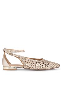 Sergio Bardi Baleriny DELL - 62109-01SB Złoty. Kolor: złoty. Materiał: skóra #1