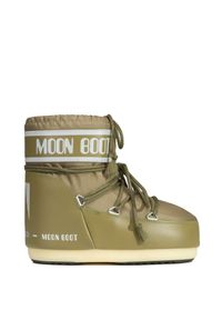 Moon Boot - Śniegowce MOON BOOT CLASSIC LOW 2. Materiał: nylon, skóra ekologiczna, puch, kauczuk, syntetyk. Szerokość cholewki: normalna. Obcas: na koturnie #1