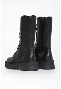 Aeronautica Militare - Trapery damskie skórzane AERONAUTICA MILITARE. Materiał: skóra #4