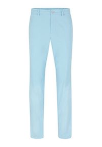 BOSS - Boss Spodnie materiałowe 50482656 Błękitny Slim Fit. Kolor: niebieski. Materiał: syntetyk #5
