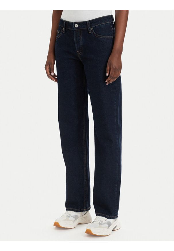 Tommy Jeans Jeansy Sophie DW0DW23584 Granatowy Straight Fit. Kolor: niebieski