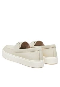 Calvin Klein Mokasyny Hybrid Lace Up Boat Lth HM0HM01812 Écru. Materiał: skóra