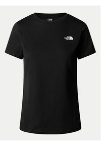 The North Face T-Shirt Simple Dome NF0A87NH Czarny Regular Fit. Kolor: czarny. Materiał: syntetyk #3