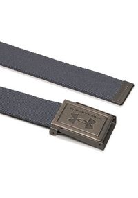 Under Armour Pasek Męski M Stretch Webbing Belt 1383935-025 Szary. Kolor: szary