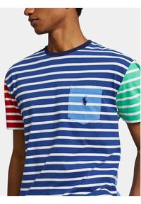 Polo Ralph Lauren T-Shirt 710934663001 Niebieski Classic Fit. Typ kołnierza: polo. Kolor: niebieski. Materiał: bawełna