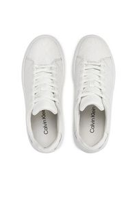 Calvin Klein Sneakersy HW0HW02218 Biały. Kolor: biały. Materiał: skóra #5