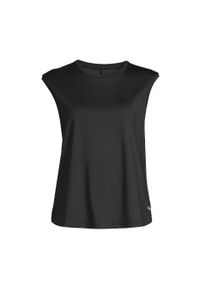 CASALL - Top sportowy damski Casall. Kolor: czarny. Materiał: poliester, elastan. Sport: fitness #1