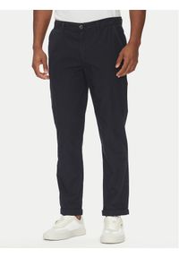 Aeronautica Militare Chinosy 251PA1654CT3505 Granatowy Regular Fit. Kolor: niebieski. Materiał: bawełna #1