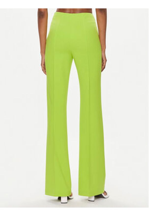 Liu Jo Spodnie materiałowe CA4137 J1930 Zielony Flare Fit. Kolor: zielony. Materiał: syntetyk