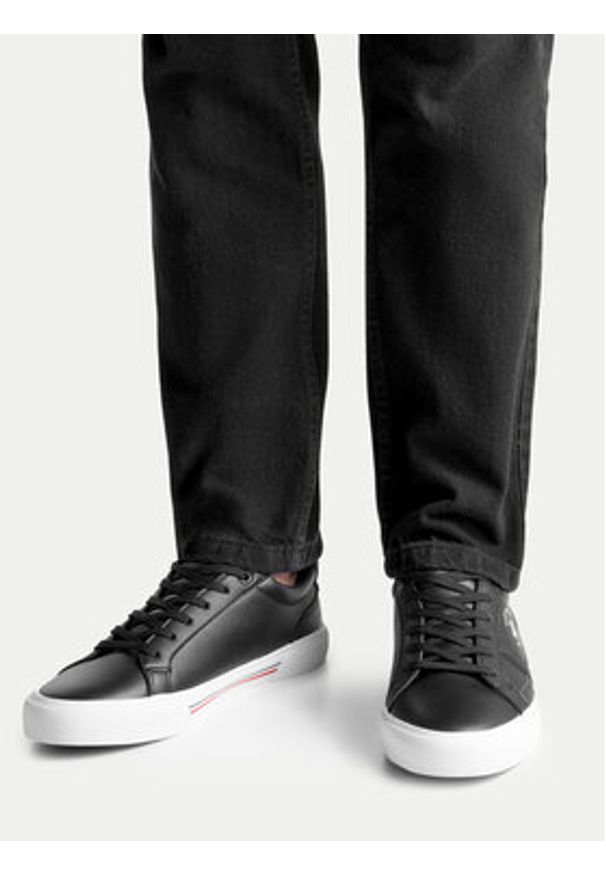 Beverly Hills Polo Club Sneakersy BHPC056M Czarny. Kolor: czarny. Materiał: syntetyk