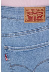 Levi's® - Levi's jeansy 721 damskie high waist. Okazja: na spotkanie biznesowe. Stan: podwyższony. Kolor: niebieski. Styl: biznesowy #2