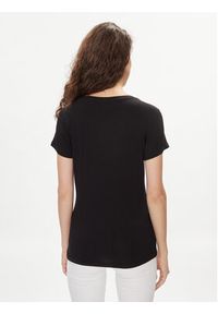 Liu Jo T-Shirt VA4154 JS360 Czarny Regular Fit. Kolor: czarny. Materiał: wiskoza #3