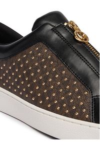 MICHAEL Michael Kors Sneakersy Keaton 43R6KTFP1B Brązowy. Kolor: brązowy. Materiał: materiał #4
