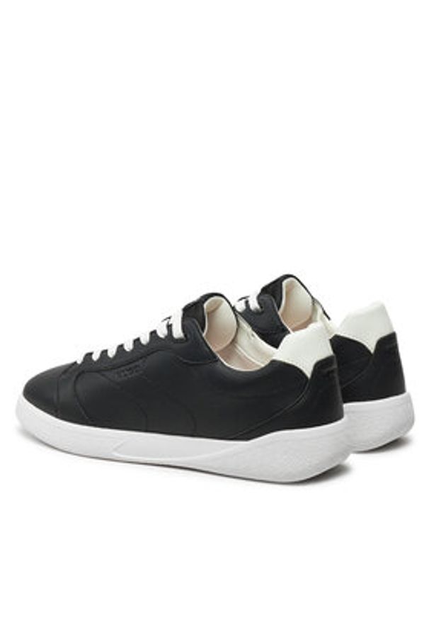 BOSS - Boss Sneakersy Riven 50523514 Czarny. Kolor: czarny. Materiał: skóra