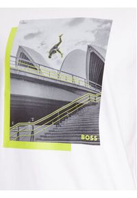 BOSS - Boss T-Shirt Tee 10 50507028 Biały Regular Fit. Kolor: biały. Materiał: bawełna #5