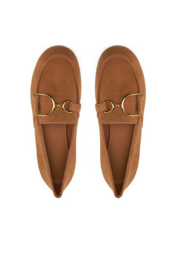 Geox Loafersy D45MUJ-00021-C6610 Brązowy. Kolor: brązowy. Materiał: skóra, zamsz
