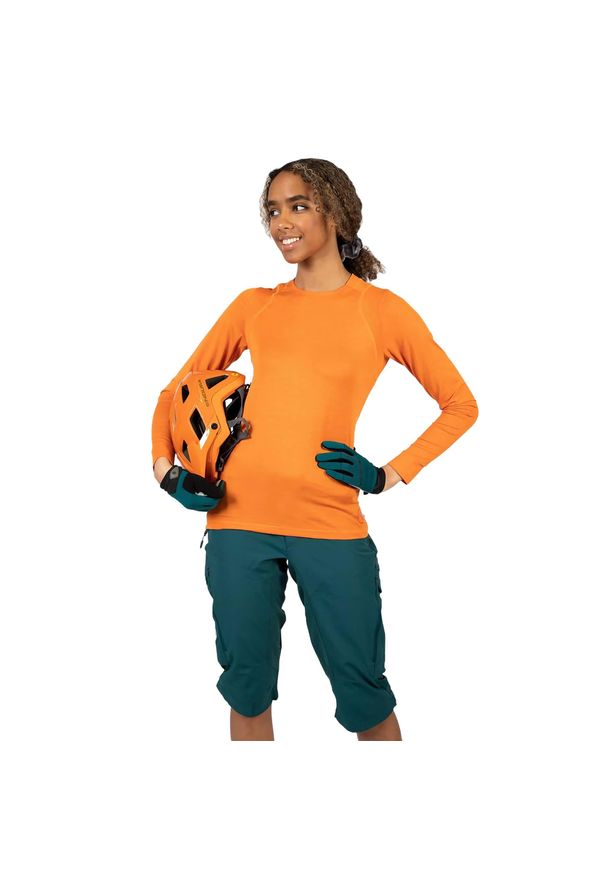 ENDURA - Spodenki rowerowe damskie Endura Hummvee 3/4. Kolor: niebieski. Sport: kolarstwo