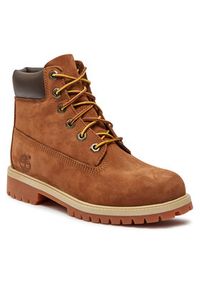 Timberland Trapery 6 In Prem 14949 Brązowy. Kolor: brązowy. Materiał: nubuk, skóra #5