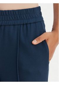 Patrizia Pepe Spodnie materiałowe 8P0813/A715 Niebieski Wide Leg. Kolor: niebieski. Materiał: wiskoza #5