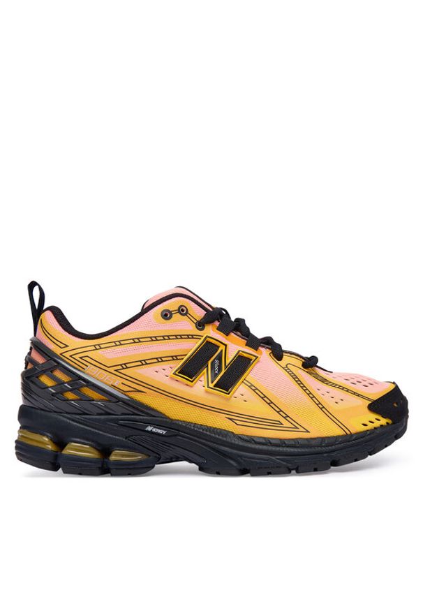 New Balance Sneakersy U1906596 Żółty. Kolor: żółty. Materiał: skóra