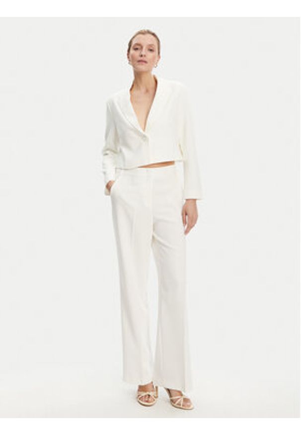 Tatuum Spodnie materiałowe Masda 2 T2508.146 Écru Wide Leg. Materiał: syntetyk