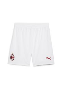 Replika Szortów Puma Acm Shorts Dorosłych. Kolor: biały, czerwony, wielokolorowy. Sport: piłka nożna