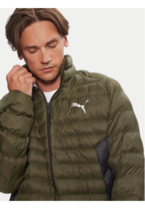 Puma Kurtka zimowa PackLITE 849356 Zielony Slim Fit. Kolor: zielony. Materiał: syntetyk. Sezon: zima