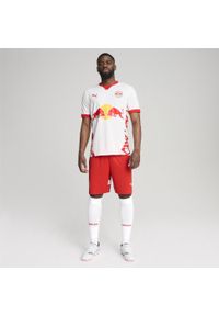 Puma - Męskie szorty FC Red Bull Salzburg 24/25 PUMA Red White. Kolor: wielokolorowy, czerwony, biały. Sport: piłka nożna