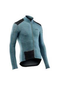 NORTHWAVE - Dżersej z długim rękawem Northwave Fahrenheit. Kolor: wielokolorowy, niebieski, szary. Materiał: jersey. Długość rękawa: długi rękaw. Długość: długie. Sport: kolarstwo #1
