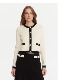 Gaudi Kardigan 521FD53038 Écru Regular Fit. Materiał: wiskoza #1