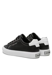 Calvin Klein Sneakersy Vulc Lace Up HW0HW01681 Czarny. Kolor: czarny. Materiał: skóra #4