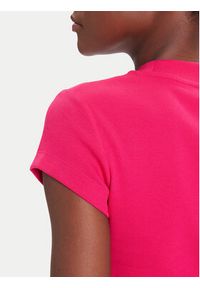 Calvin Klein Jeans T-Shirt LV047AB802 Różowy Regular Fit. Kolor: różowy. Materiał: bawełna #4