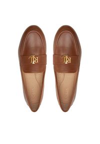 Lauren Ralph Lauren - LAUREN RALPH LAUREN Loafersy 802946808002 Brązowy. Kolor: brązowy. Materiał: skóra #4