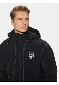 Quiksilver Kurtka snowboardowa Live Wire EQYTJ03443 Czarny Relaxed Fit. Kolor: czarny. Materiał: syntetyk. Sport: snowboard