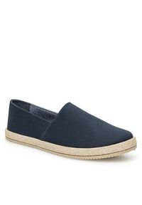 Lanetti Espadryle MF1594-1 Granatowy. Kolor: niebieski. Materiał: materiał