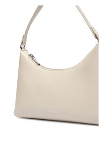 Calvin Klein Torebka Foil Logo Small Shoulder Bag LV04F3890G Kremowy. Kolor: kremowy. Materiał: skórzane #5