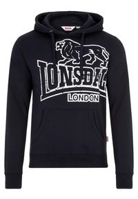 Bluza z kapturem Lonsdale Tadley. Typ kołnierza: kaptur. Kolor: czarny, wielokolorowy, biały #2