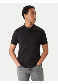 Calvin Klein Polo K10K111201 Czarny Regular Fit. Typ kołnierza: polo. Kolor: czarny. Materiał: bawełna #1
