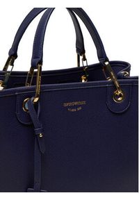 Emporio Armani Torebka EW000360 AF12036 MB051 Granatowy. Kolor: niebieski. Materiał: skórzane #6
