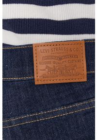 Levi's® - Levi's Jeansy 720 damskie high waist. Okazja: na spotkanie biznesowe. Stan: podwyższony. Kolor: niebieski. Styl: biznesowy