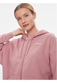 Converse Bluza Os Wordmark Fz Hoodie 10024532-A07 Różowy Regular Fit. Kolor: różowy. Materiał: bawełna