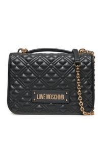 Love Moschino - LOVE MOSCHINO Torebka JC4000PP0LLA0000 Czarny. Kolor: czarny. Materiał: skórzane