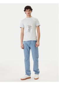 Guess T-Shirt M6GI10 K2991 Błękitny Slim Fit. Kolor: niebieski. Materiał: bawełna #2