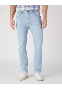 Wrangler - WRANGLER LARSTON MĘSKIE SPODNIE JEANSOWE JEANSY BLUE WAVES W18SHN42H 112328980